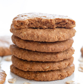 Crispy Oatmeal Chip Dog Treats