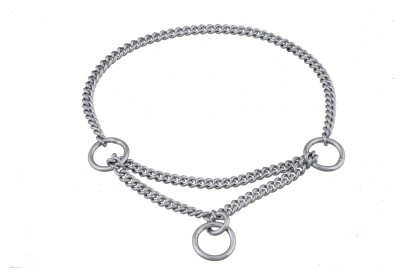Martingale Show Chain Collar (12in x 1.2 mm) (size: 12in x 1.2 mm)