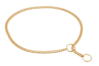 Slip Curve Show Chain Collar (18 in x 1.6 mm) (size: 18 in x 1.6 mm)