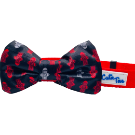 Cutie Ties Dog Bow Tie (Color: Fire Hydrant, size: One size)