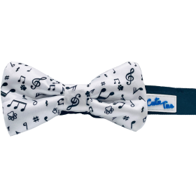 Cutie Ties Dog Bow Tie (Color: Music Notes, size: One size)