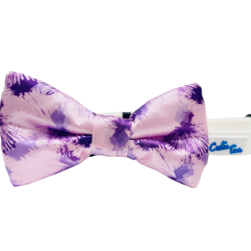 Cutie Ties Dog Bow Tie (Color: Purple Sky, size: One size)