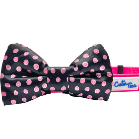 Cutie Ties Dog Bow Tie (Color: Polka-Dot, size: One size)