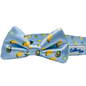 Cutie Ties Dog Bow Tie (Color: Taco Tuesday, size: One size)