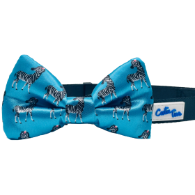 Cutie Ties Dog Bow Tie (Color: Blue, size: One size)