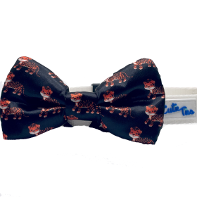 Cutie Ties Dog Bow Tie (Color: Tiger, size: One size)