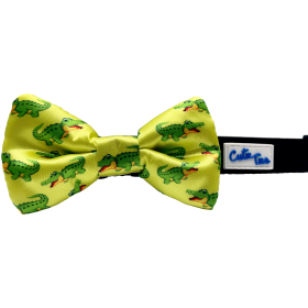 Cutie Ties Dog Bow Tie (Color: Yellow, size: One size)