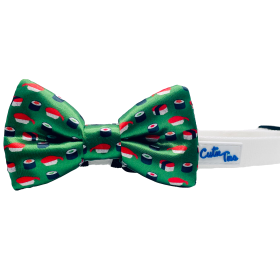 Cutie Ties Dog Bow Tie (Color: Green, size: One size)