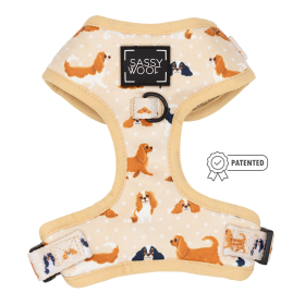 Adjustable Harness (Color: Savvy Cavs, size: small)