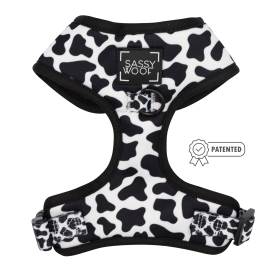 Adjustable Harness (Color: Got Milk, size: Xlarge)