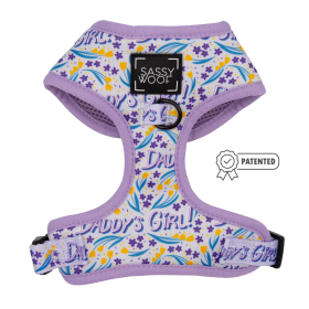 Adjustable Harness (Color: Daddy's Girl, size: Xsmall)