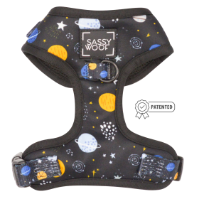 Adjustable Harness (Color: To the Stars and Beyond, size: Xsmall)