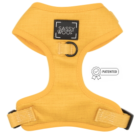 Adjustable Harness (Color: Sunflower Fields, size: large)