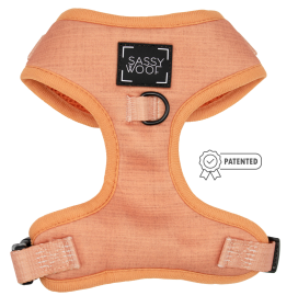 Adjustable Harness (Color: Apple Cider, size: Xlarge)