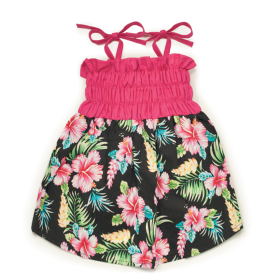 CC Hawaiian Breeze Sundress (Color: Pink, size: medium)
