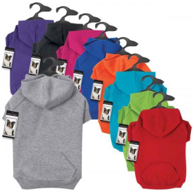 Zack & Zoey Basic Hoodie (Color: Black, size: XXL)
