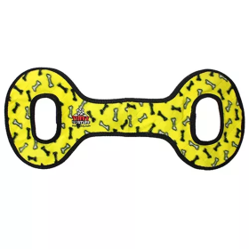 Tuffy No Stuff Ultimate Tug-O-War (Color: Yellow, size: One size)