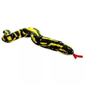 Tuffy Desert Toy (Color: Black & Yellow, size: One size)