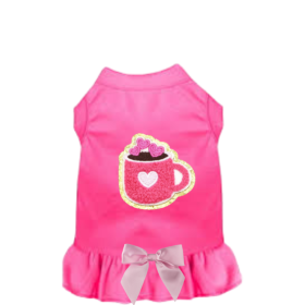 Cafe de l'Amour Dog Dress (Color: Black, size: extra-large-xl)