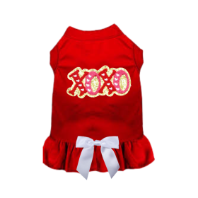 XO Darling Dog Dress / Shirt (Color: pink-1, size: small-s)