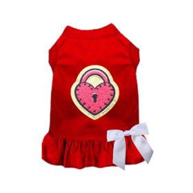 Locked in Love Dog Dress / Shirt (Color: Black, size: extra-large-xl)