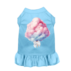 Cotton Candy Dream Dress (Color: sky blue, size: 2XL)