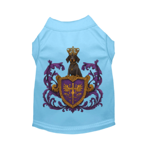 House of Royal Hound Heritage Tee (Color: Blue, size: medium)