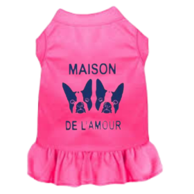 Maison De L' Amour (Color: Hot Pink, size: medium)