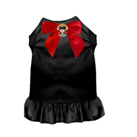 Acrylic Brooch So Vogue Dress (Color: Black, size: X Large)