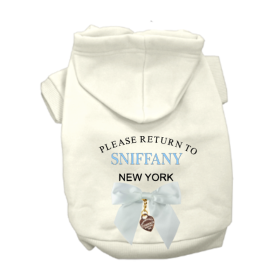 Return to Sniffany Hoodie (Color: Cream, size: medium)