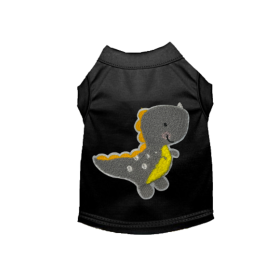 Baby Dino Tee (Color: Black, size: large)