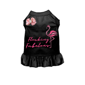 Flocking Fabulous (Color: Black, size: X Small)