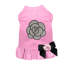 Floral Camellia Rose Dress (size: medium)