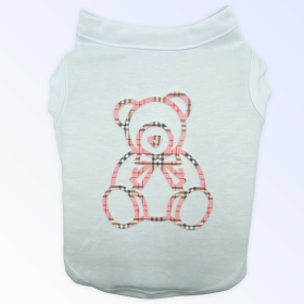 Furberry Bear Tee (Color: White, size: medium)