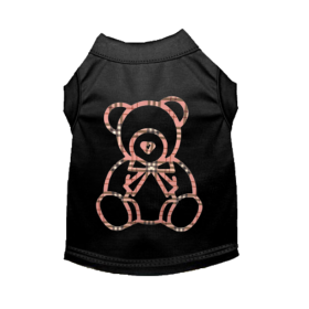 Furberry Bear Tee (Color: Black, size: 2X Large)