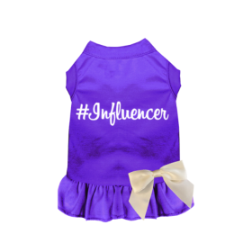 #Influencer Dress (Color: Purple, size: medium)