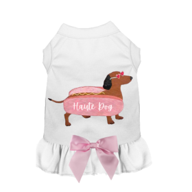 One Haute Dog- Dog Dress (Color: Black, size: small-s)