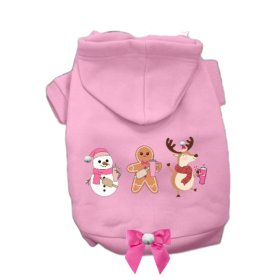 Frolicking Friends- Dog Hoodie (size: small)