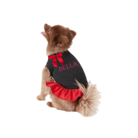Custom Pet Dress (Color: Baby Blue, size: XL)