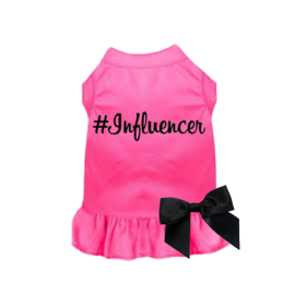 #Influencer Dress (Color: Hot Pink, size: 2X Large)