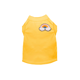 Chenille Rainbow (Color: Yellow, size: medium)