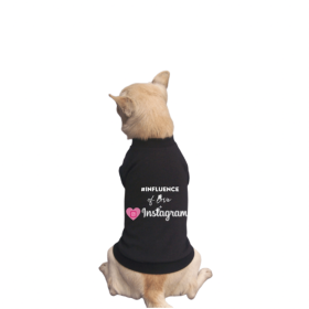 #INFLUENCER of Love & Instagram (Color: Black, size: small)