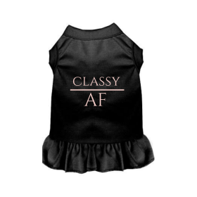 Classy AF (Color: Black, size: small)