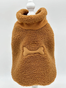 Cozy Sherpa Fleece Pullover (Color: Copper)