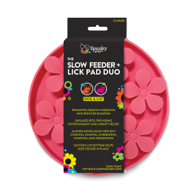 Slow Feeder - Lick Pad Combo (Color: Purple)