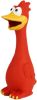 style Rubber Chicken Squeaky Dog Toys for Small, Medium or Large Pet Breeds, Play Fetch, Reduce Separation Anxiety